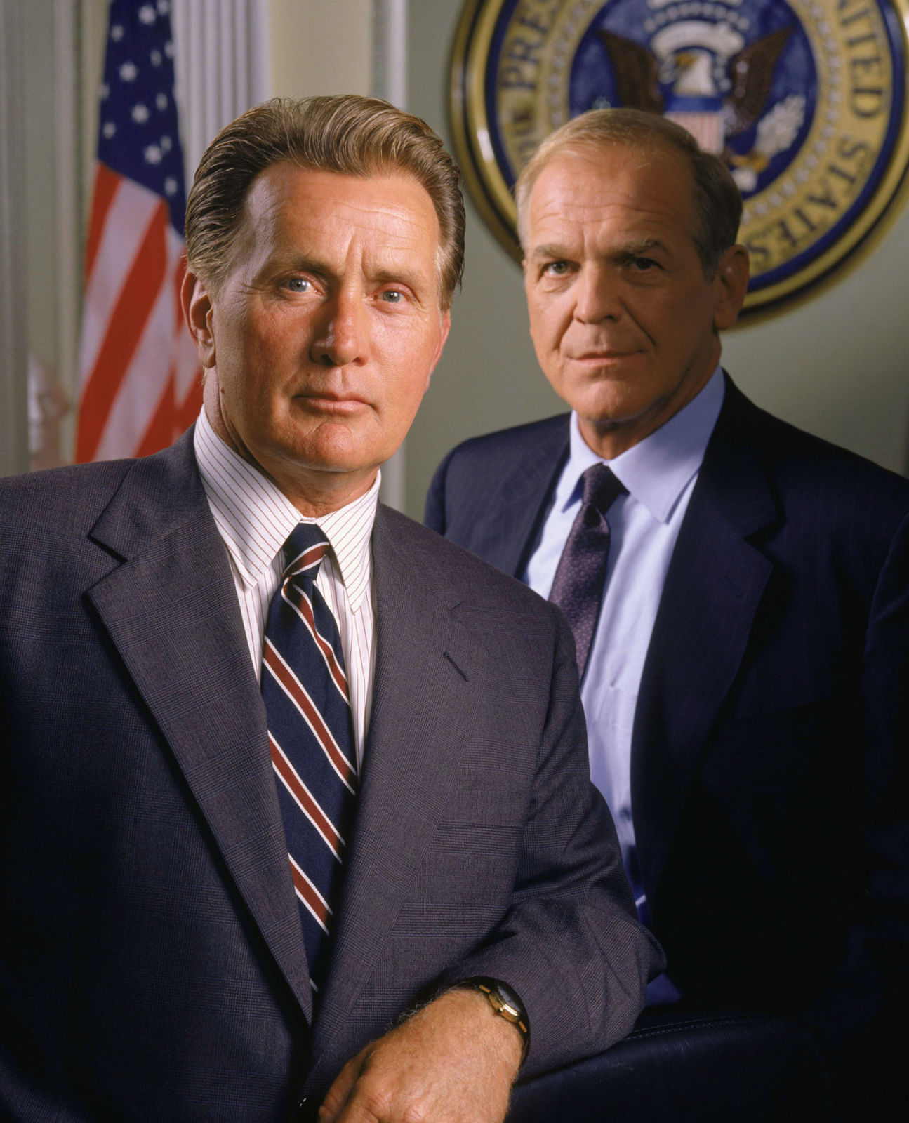 Martin Sheen and John Spencer, "West Wing"
